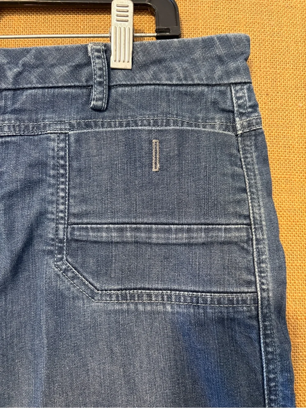 Level 99 Dark Blue Denim Mini Skirt